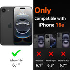 for iPhone 16e Case Heavy Duty Protection Phone Case Cover - Image 2