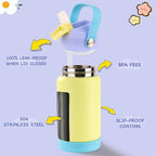 Kerilyn 12oz Kids Water Bottle, Stainless Steel Insulated Water Bottle - Image 2