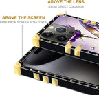 Compatible with iPhone 16 Pro Max Case, High Heeled Purple Diamond Rose Luxury - Image 6
