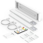 12" Ultra-Thin Under Cabinet Lighting Wireless, Aluminum Alloy Under Counter - Image 8