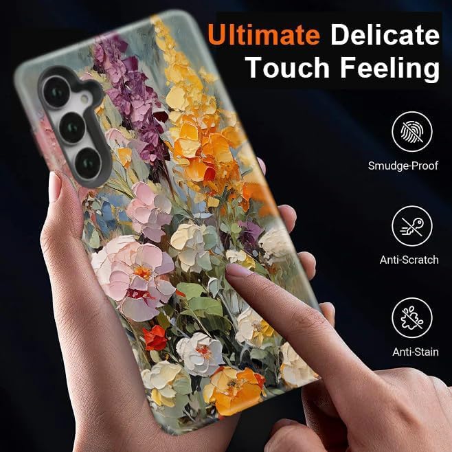 Compatible for Samsung Galaxy S25 Plus 5G Case, Dual Layer Heavy Duty 2 in 1 - Image 7