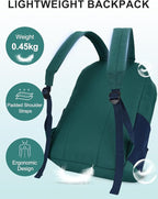 VASCHY Lightweight Backpack for School, Water Resistant Classic Bookbag - Image 4