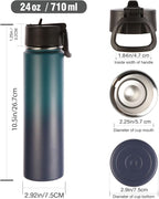 Volhoply 24oz Insulated Water Bottle - Image 2
