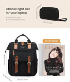 LOVEVOOK Laptop Backpack for Women Work Travel Backpack Business Commuter - Image 8