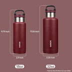 BJPKPK Insulated Water Bottle 18OZ Stainless Steel Water Bottle - Image 3