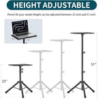 GLEAM Projector Stand Tripod from 23" to 51", Laptop Tripod Stand - Image 2