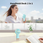 Otlonpe Handheld Misting Fan Portable, Small Personal Hand Held Rechargeable - Image 5