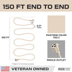 Iron Forge Cable Weatherproof 150 Ft Outdoor Extension Cord - Image 6