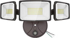 Onforu 70W LED Dusk to Dawn Flood Lights, 7000LM Brown Exterior Security by Onforu
