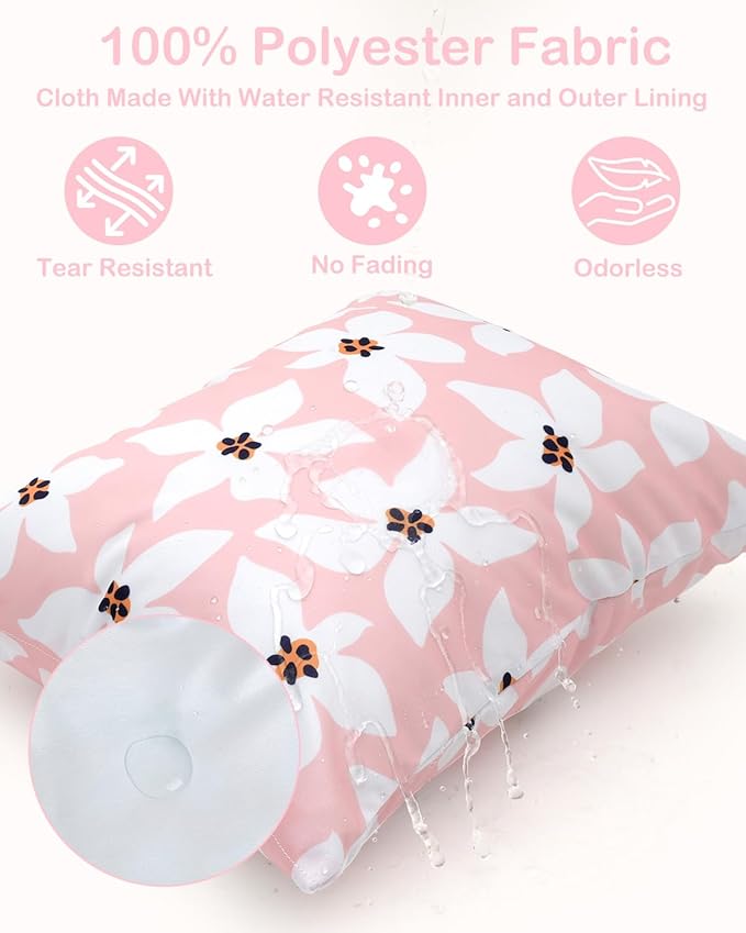 ALVABABY 2pcs Waterproof Wet Dry Bags, Reusable - Image 2