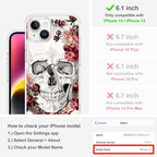 MOSNOVO for iPhone 13/14 Case | Military Grade 6.6ft Drop Tested | Clear - Image 2