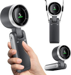 Portable Handheld Mini Fan, Foldable Powerful Winds Turbo Fans, 10000mAh by Unknown