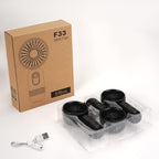 VanSmaGo Portable Mini 3-pack Handheld Personal Small Fan - Image 7