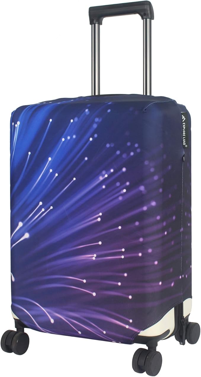Explore Land Travel Luggage Cover Suitcase Protector Fits 23-26 Inch Case - Image 8