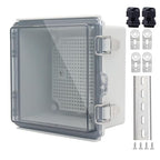 Junction Box, Outdoor Electrical Boxes Waterproof IP67 ABS Plastic Project Box by LuSumtly