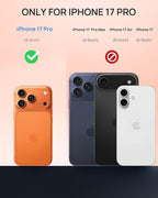 Lanhiem Magnetic for iPhone 17 Pro Case, IP68 Waterproof, Compatible - Image 7