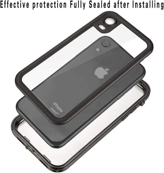 Compatible with Apple iPhone XR Case, Full-Body Protective Waterproof Case - Image 3