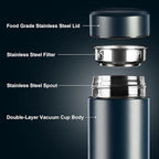 PARACITY Insulated Water Bottle, 17 oz Stainless Steel Thermo, Double Wall - Image 3