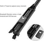 Fugetek 51" Professional Selfie Stick Tripod, 100% All Aluminum Stick & Legs - Image 6