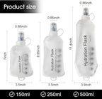 WILDREEDS 150ml Soft Flask, TPU Collapsible Soft Water Bottle - Image 4