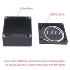 Project Box IP65 Waterproof Junction Box ABS Plastic Black Electrical Boxes DIY - Image 4