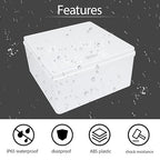 LeMotech Junction Box, Electrical Box IP65 Water Resistant Dustproof ABS - Image 5