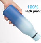 Insulated Water Bottle with Strap, 18 oz Double Wall Stainless Steel Vacuum - Image 5