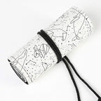 Funny live 24/36/48/72 Slots Colored Pencil Wrap Roll up Pen Holder Case - Image 6