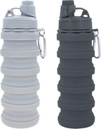 Collapsible Water Bottles Travel water bottle Sports Portable Sport Water by YCTMALL