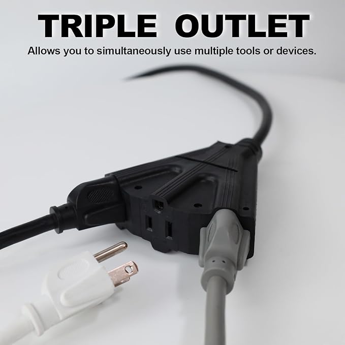 EP 2 Pack 15 Ft Outdoor Extension Cord - Image 5