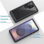 Lanhiem for Samsung Galaxy S25 Ultra Case, IP68 Waterproof Dustproof, Built-in - Image 6