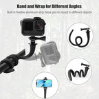 Taisioner Flex Mount Stroller Phone Holder Selfie Stick Gooseneck - Image 3