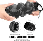 QiCheng&LYS Collapsible Water Bottle Sports Bottle 19.5OZ/580ml Travel Water - Image 2