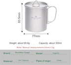 Boundless Voyage Titanium Camping Mug - Image 3