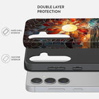 Compatible for Samsung Galaxy A17 5G Case, Dual Layer Heavy Duty 2 in 1 - Image 2