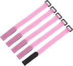 MECCANIXITY 5Pcs Reusable Battery Tie Down Straps, 0.8x12" Pink Nylon by MECCANIXITY