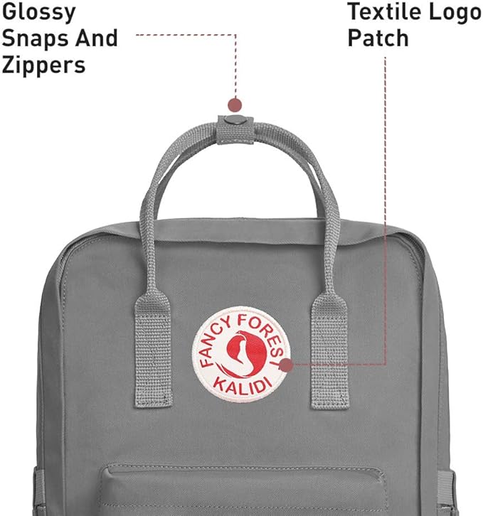 KALIDI Casual Laptop Backpack 15 Inches Classic Camping Rucksack Travel Outdoor - Image 4