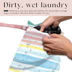 3 Pcs Wet Bag, Wet Dry Bag, Waterproof Bag, Small Laundry Bag, Wet Bag - Image 3