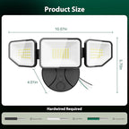 Flood Light Outdoors, 65W 6500 Lumen Super Bright LED Security Lights, 3 - Image 7