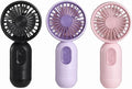 Mini Portable Fan 3 Pack, Cute Handheld Battery Operated Lightweight Small by JODNO