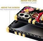 for iPhone 17 Case Luxury Golden Decoration - Image 7