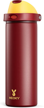 24 oz Insulated Water Bottle for Women: Meoky Stainless Steel Water Bottle by MEOKY