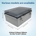 MAKERELE Extra Large Outdoor Electrical Enclosure Boxes Waterproof IP67 - Image 4