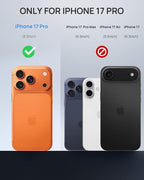 Lanhiem Magnetic for iPhone 17 Pro Case, Built-in Privacy Screen Protector - Image 6