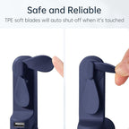 JISULIFE Portable Handheld Fan, Mini Personal 3-In-1 - Image 4