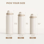 POWCAN 40 oz Insulated Water Bottle, 2-in-1 Push-Button Spout & Quick-Flip - Image 8