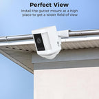 2Pack Adjustable Gutter Mount for Stick Up Cam/Spotlight Cam/Outdoor Cam Plus - Image 7