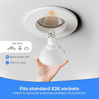 GvvooHome 10 Pack PAR38 LED Flood Light Bulbs Outdoor, 100W Equivalent - Image 5