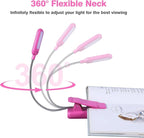 VAVOFO Rechargeable Book Light for Reading in Bed Kids, 7 LED Reading Light - Image 7