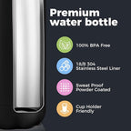 Volhoply 17oz Stainless Steel Water Bottles Bulk, Leakproof Insulated Metal - Image 4